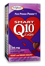 SMART Q10 CoQ10 100 mg Chewable Chocolate 30 Chewables