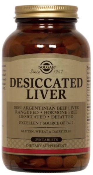 Desiccated Liver (out Of Stock Until Late October) 250 Tabs , Made By ...